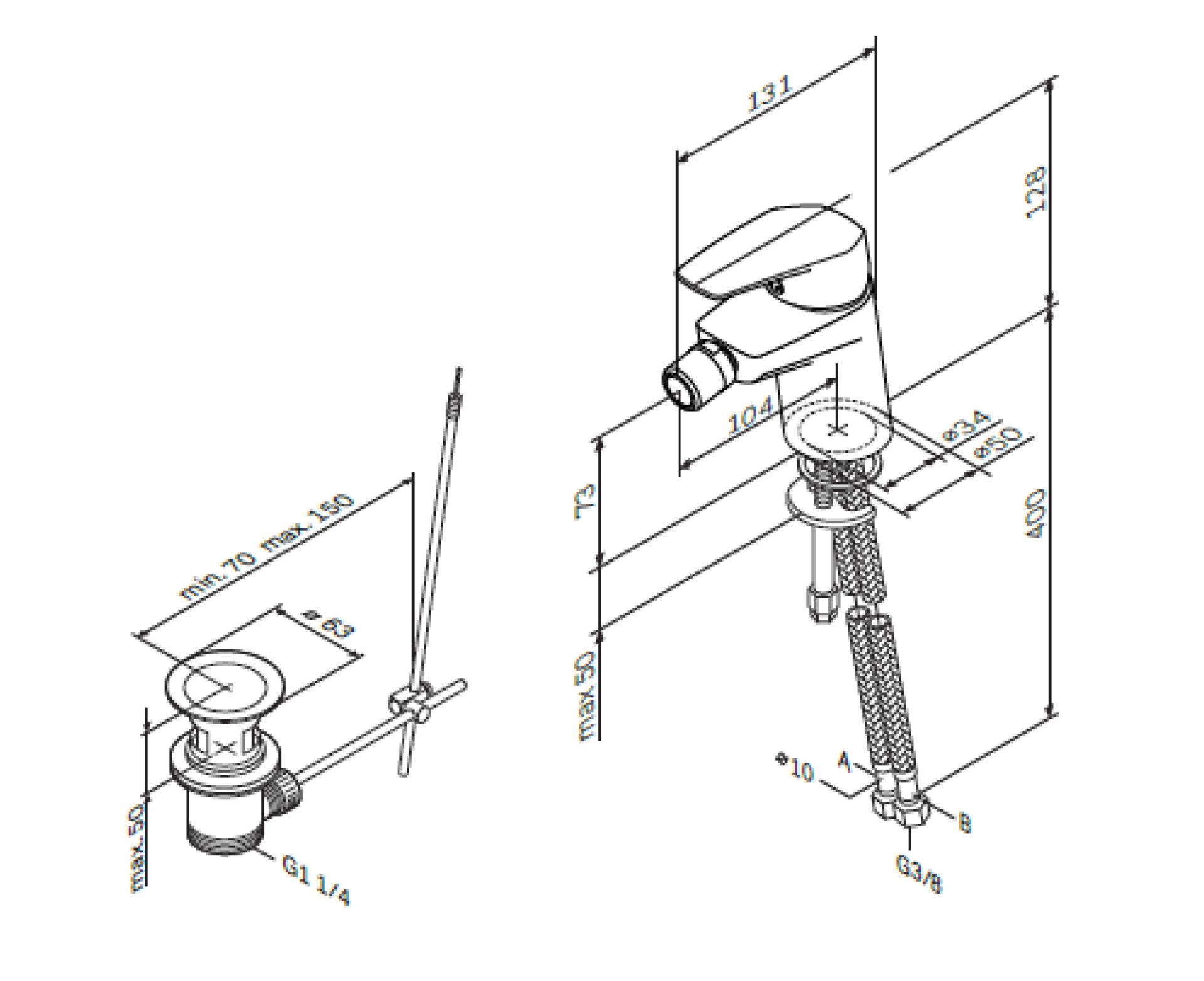 Смеситель для биде Am.Pm Gem F9083100 - фото Geberit (Геберит) Shop