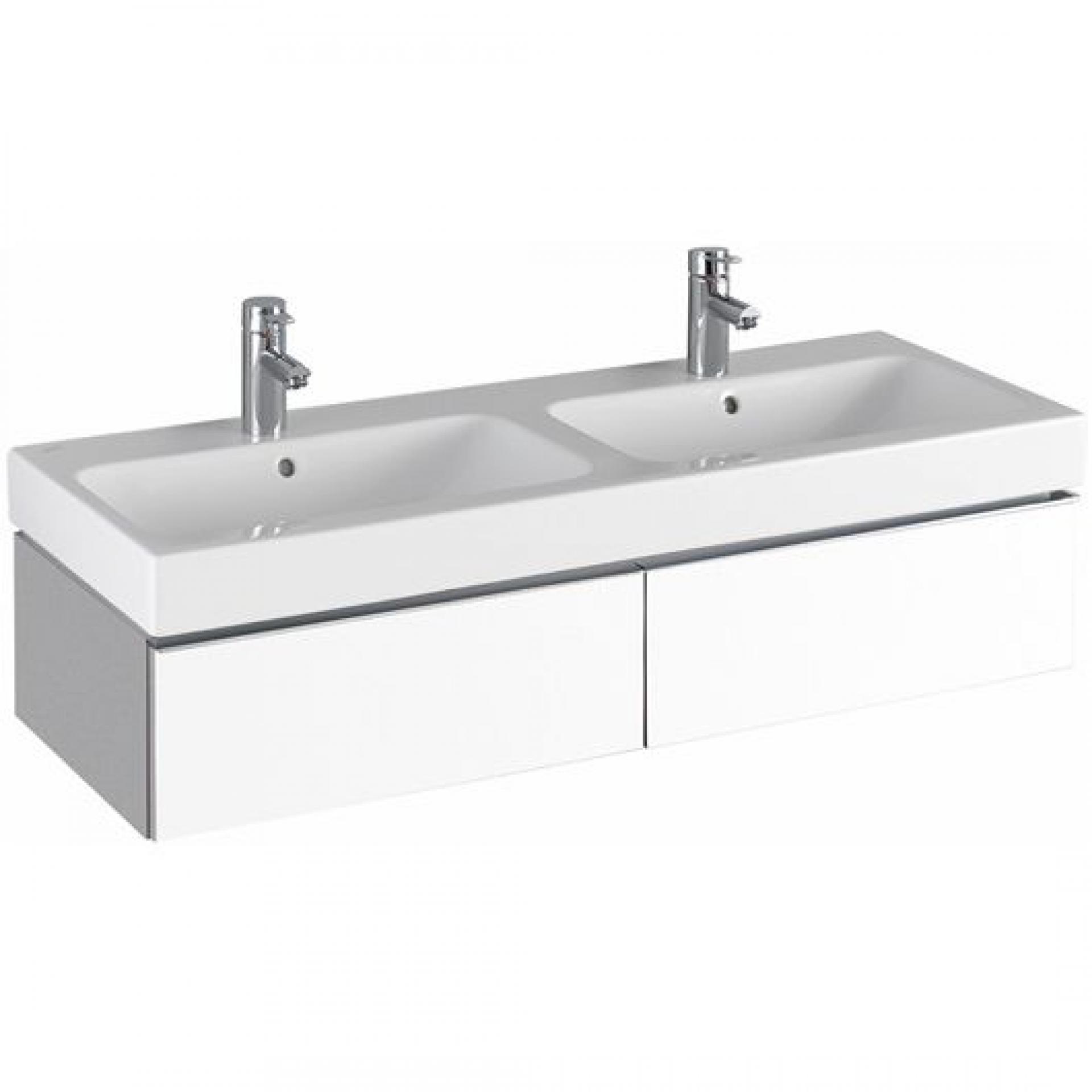 Тумба под двойную раковину 120 см Geberit iCon 840220000 - фото Geberit (Геберит) Shop