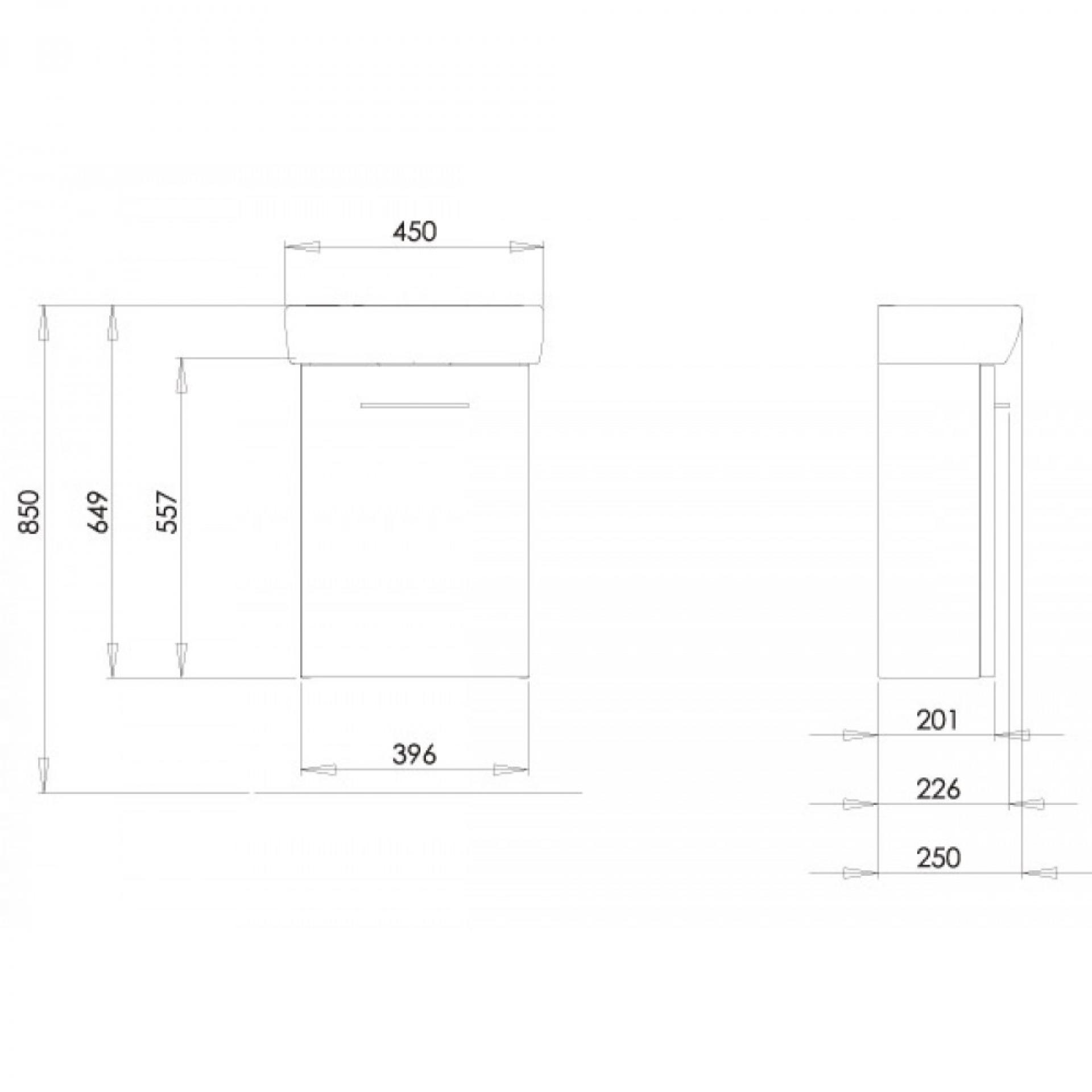 Тумба с раковиной 45 см Kolo (IFO) Special RK770045111 белый глянец - фото Geberit (Геберит) Shop