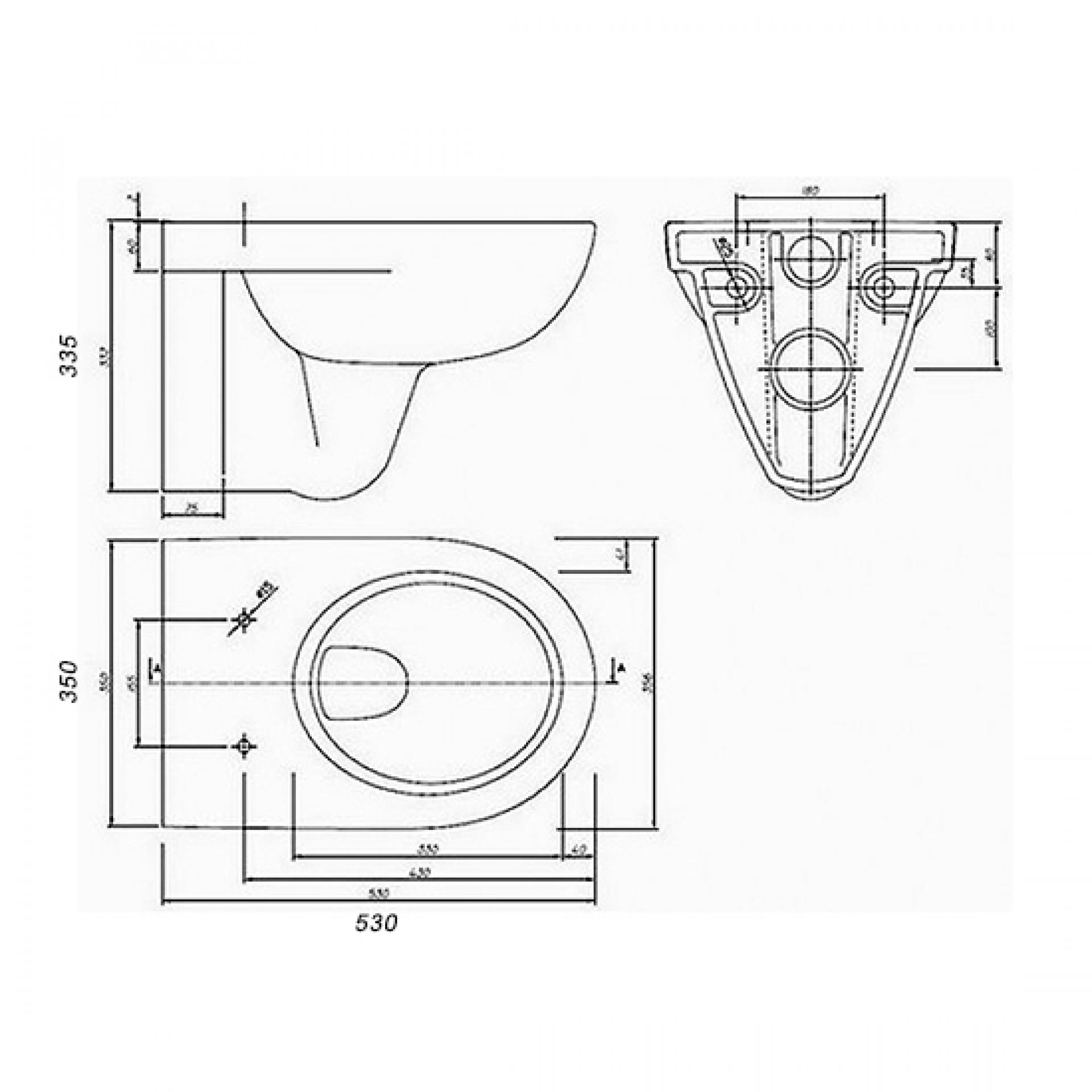 Унитаз подвесной IFO Special Rimfree RP731300200 - фото Geberit (Геберит) Shop