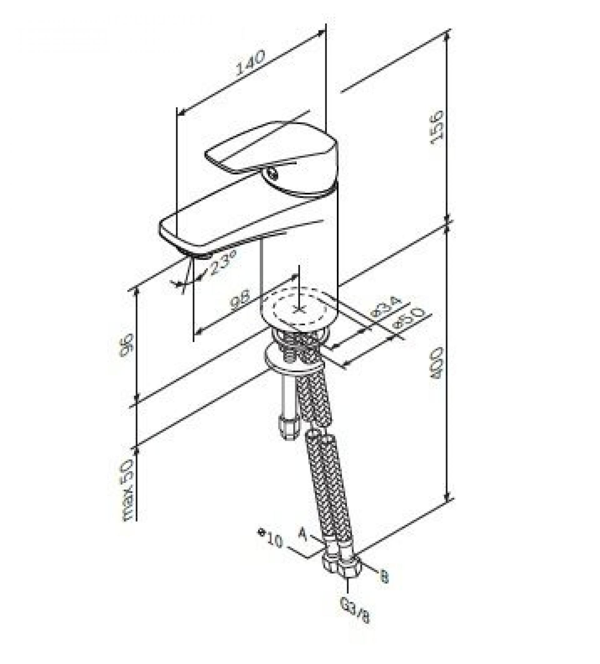 Смеситель для раковины Am.Pm Gem F9093000 - фото Geberit (Геберит) Shop