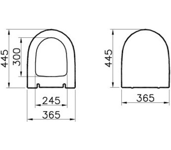 Подвесной унитаз VitrA Sento 7748B003-0075 безободковый - фото Geberit (Геберит) Shop