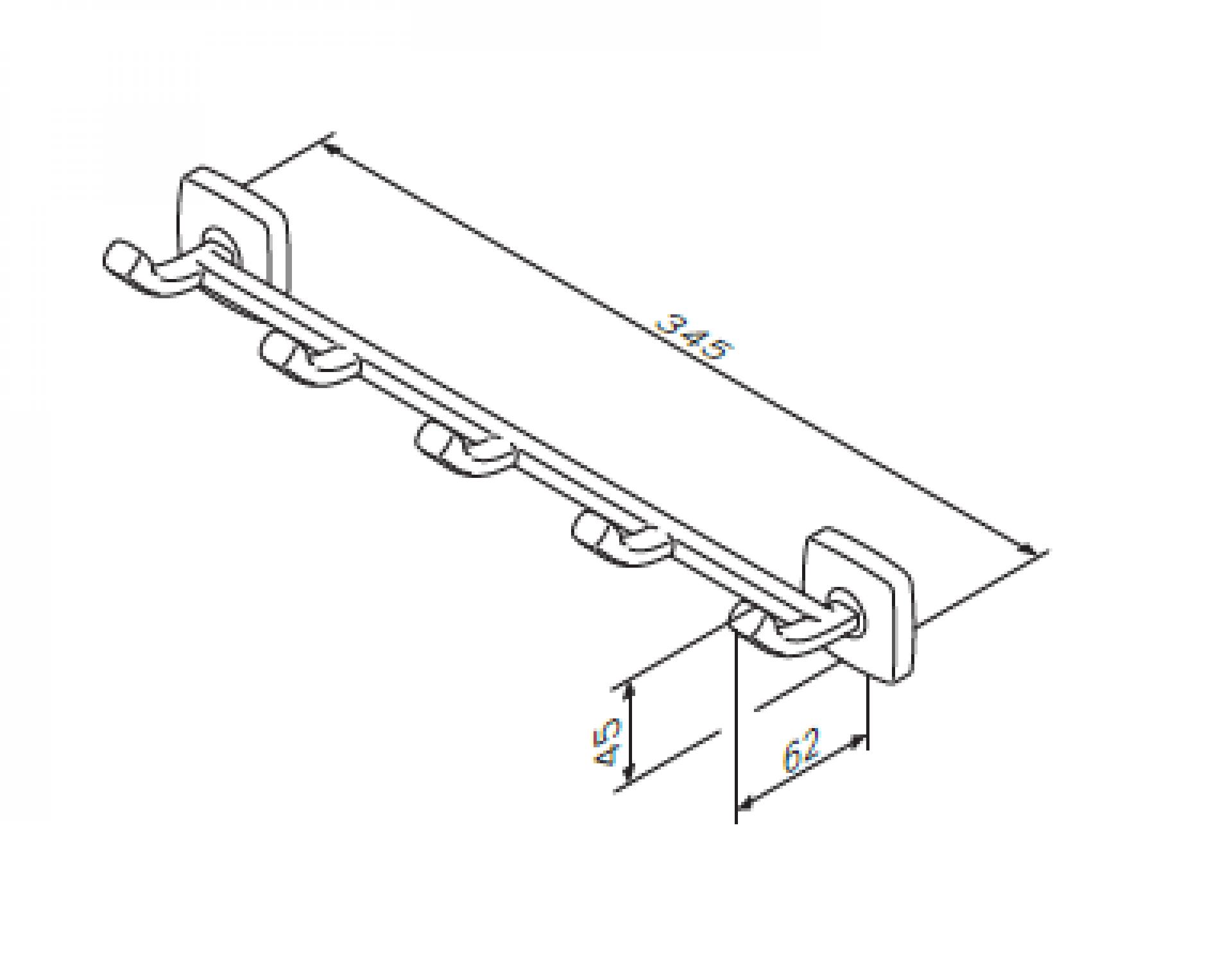 Крючок Am.Pm Gem A9035900 - фото Geberit (Геберит) Shop