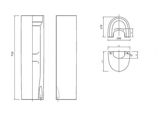 Пьедестал для раковины Kolo (IFO) Special RP720000100 - фото Geberit (Геберит) Shop