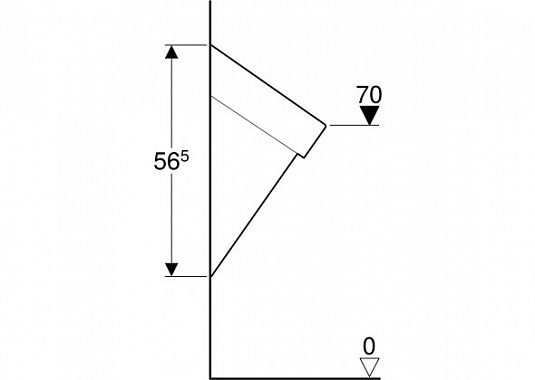 Писсуар Geberit Flow 235900000 - фото Geberit (Геберит) Shop