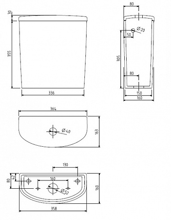 Бачок для унитаза Kolo (IFO) Special RP733200200 - фото Geberit (Геберит) Shop